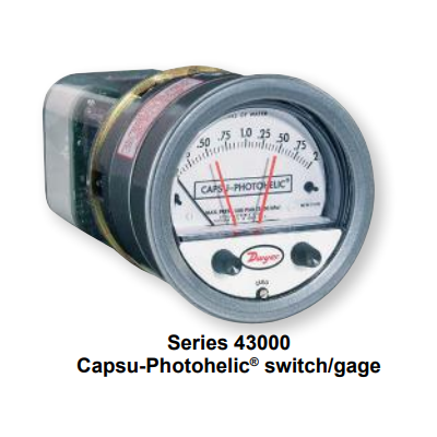 43000 Capsu-Photohelic Differenzdruckwächter