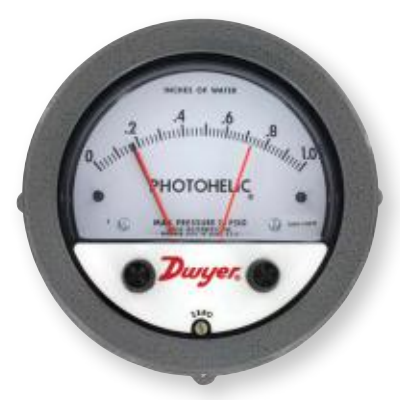 3000MR/3000MRS Photohelic Differenzdruckwächter