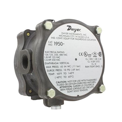 1950 explosionsgeschützter Differenzdruckschalter