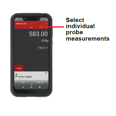 Mobile Meter App Verbindung