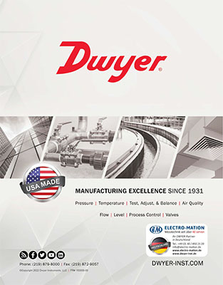 DwyerOmega Katalog  Titelseite